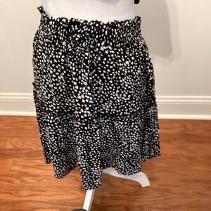 Short Print Skirt